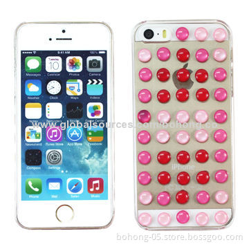 PC Paste Colorful Beat Phone Cases for iPhone 5S, Good Quality, Anti-scratch and Fade